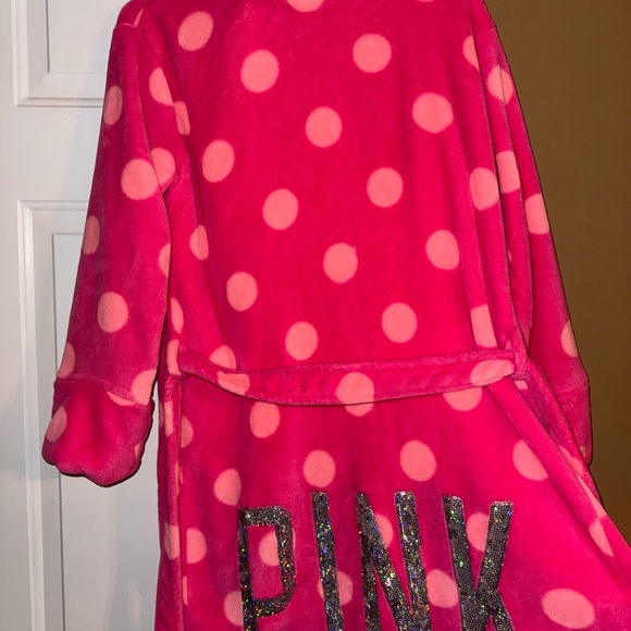 Pink Polka Dot Robe - Picture 2 of 2